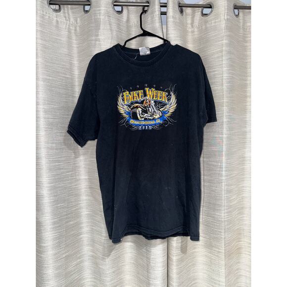Daytona Beach Bike Week Black T-Shirt XL - Picture 1 of 6